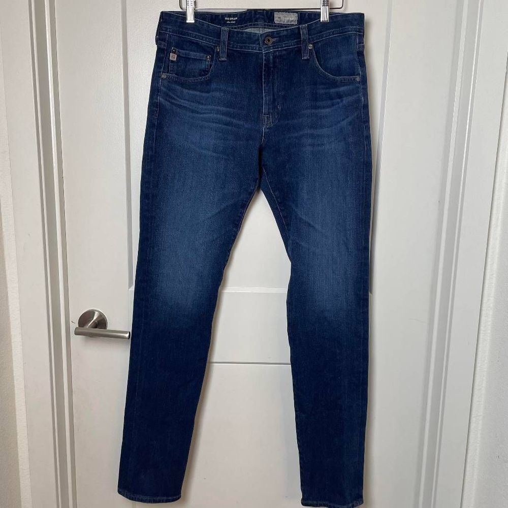 AG|DENIM 360 DYLAN Adriano Goldschmied Blue Jeans 34 x 34 Slim Skinny